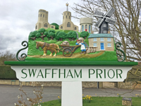 Swaffham Prior Village Sign